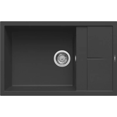 Elleci Unico 310 gránit mosogatótálca - G40 Nero
