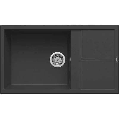 Elleci Unico 410 gránit mosogatótálca - G40 Nero