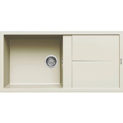 Elleci Unico 480 gránit mosogatótálca - G62 Bianco Antico