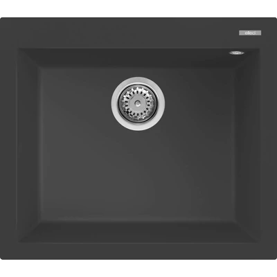 Elleci Quadra 105 gránit mosogatótálca - G59 Antracite