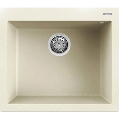 Elleci Quadra 105 gránit mosogatótálca - G62 Bianco Antico