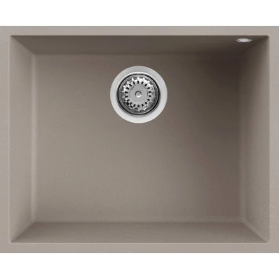 Elleci Quadra 105 Undermount gránit mosogatótálca - G43 Tortora