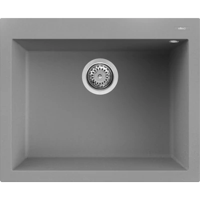 Elleci Quadra 110 gránit mosogatótálca - G48 Cemento