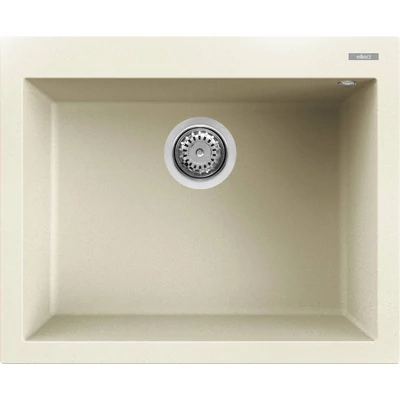 Elleci Quadra 110 gránit mosogatótálca - G62 Bianco Antico