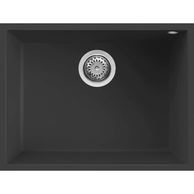 Elleci Quadra 110 Undermount gránit mosogatótálca - G59 Antracite