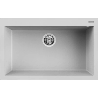 Elleci Quadra 130 gránit mosogatótálca - M79 Aluminium
