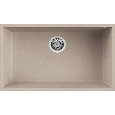Elleci Quadra 130 Undermount gránit mosogatótálca - G51 Avena