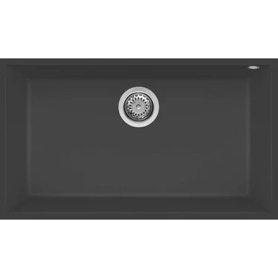 Elleci Quadra 130 Undermount gránit mosogatótálca - G59 Antracite