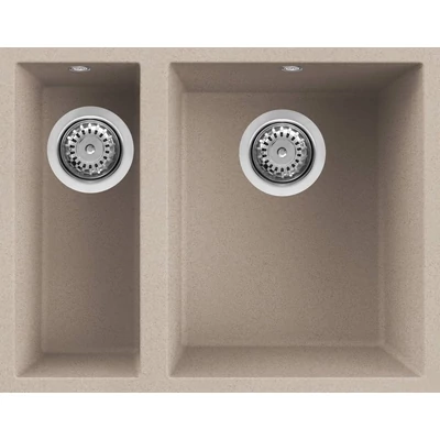 Elleci Quadra 150 Undermount gránit mosogatótálca - G51 Avena