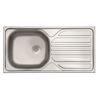 Evido Basic rozsdamentes mosogatótálca 1 1/2"