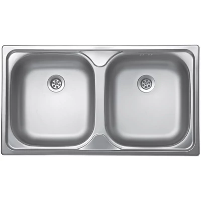 Evido Flex Duo rozsdamentes mosogatótálca 1 1/2"