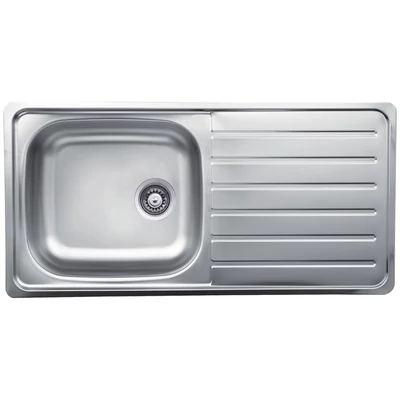 Evido Typon XL 6S rozsdamentes mosogatótálca 3 1/2"