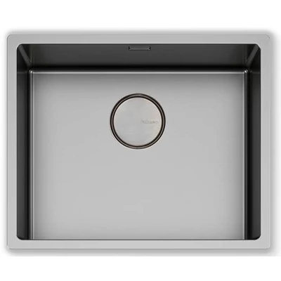 Falmec Como 50 Gunmetal PVD rozsdamentes mosogatótálca