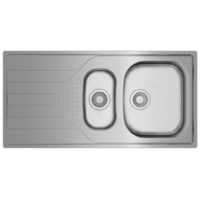 Teka Tekaway Universe 60 T-XP 1 1/2B 1D rozsdamentes mosogatótálca - IN 915 csaptelep szett