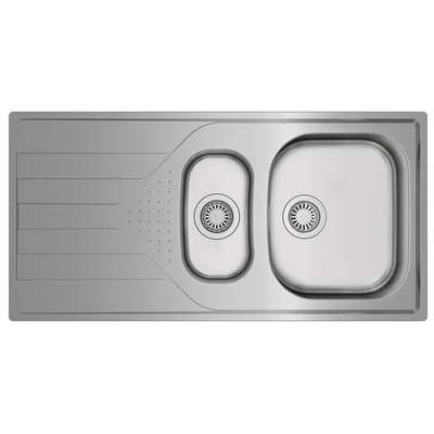 Teka Universe 60 T-XP 1 1/2B 1D rozsdamentes mosogatótálca - megfordítható kivitel
