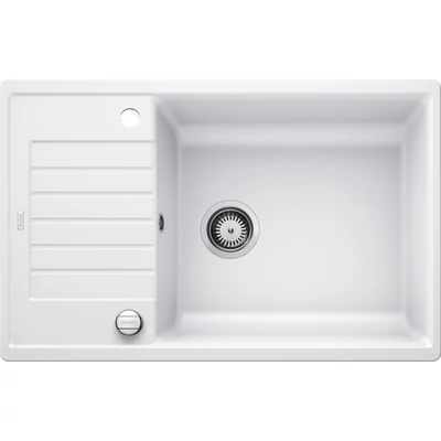 BLANCO ZIA XL 6S Compact gránit mosogatótálca excenterrel - fehér