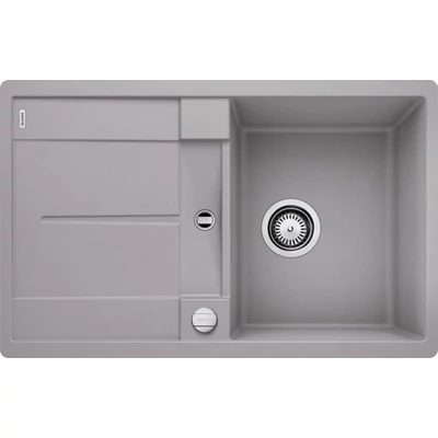 BLANCO METRA 45 S-F gránit mosogatótálca - excenterrel - alumetál