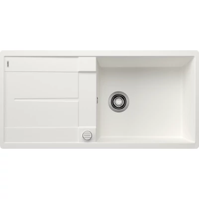 BLANCO METRA XL 6 S-F gránit mosogatótálca - excenterrel - fehér