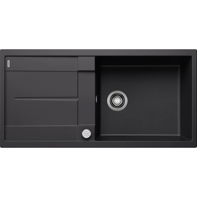 BLANCO METRA XL 6 S gránit mosogatótálca - excenterrel - fekete
