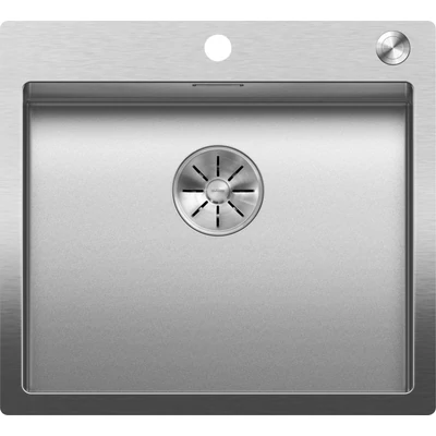 BLANCO CLARON 500-IF/A Durinox rozsdamentes mosogatótálca excenterrel