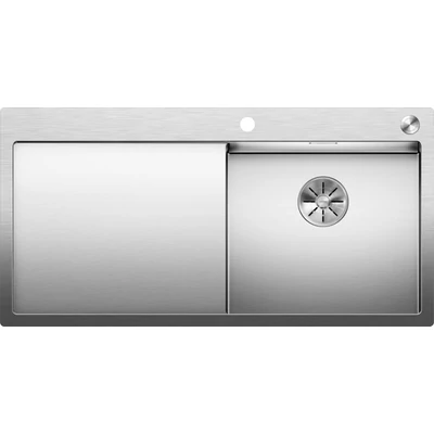 BLANCO CLARON 5S-IF rozsdamentes mosogatótálca excenterrel - jobbos