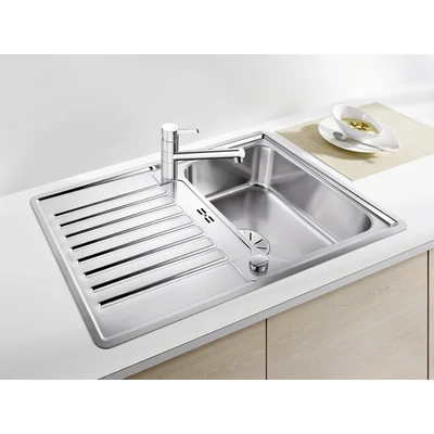 BLANCO CLASSIC Pro 45S-IF rozsdamentes mosogatótálca excenterrel