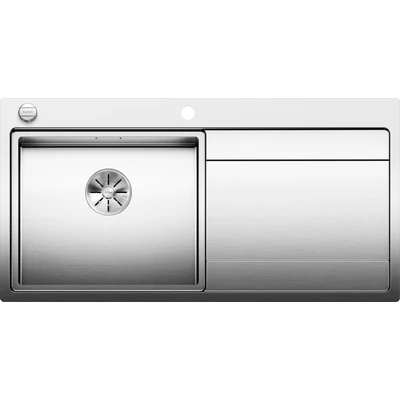 BLANCO DIVON II 5S-IF rozsdamentes mosogatótálca excenterrel - balos