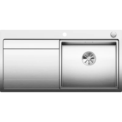 BLANCO DIVON II 5S-IF rozsdamentes mosogatótálca excenterrel - jobbos