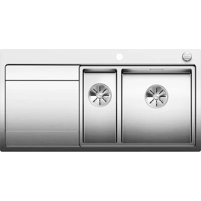 BLANCO DIVON II 6S-IF rozsdamentes mosogatótálca excenterrel - jobbos