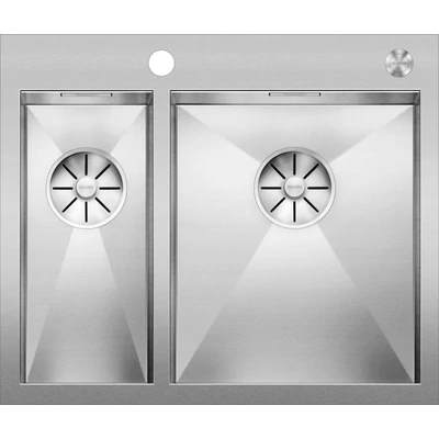 BLANCO ZEROX 340/180-IF/A rozsdamentes mosogatótálca excenterrel