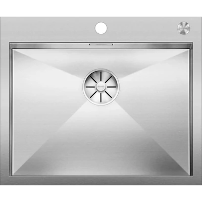 BLANCO ZEROX 550-IF/A rozsdamentes mosogatótálca excenterrel