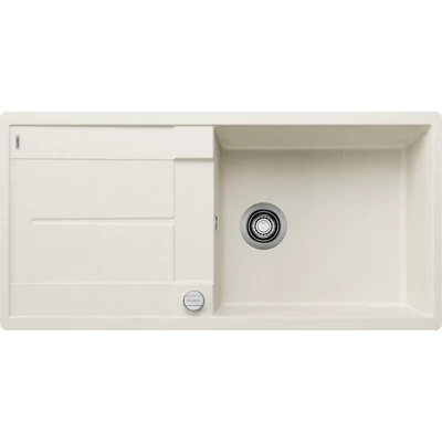 BLANCO METRA XL 6 S-F gránit mosogatótálca - excenterrel - törtfehér