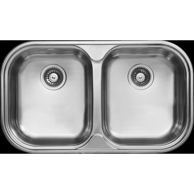 Livinox kétmedencés mosogató 3 1/2" -  EX-193K