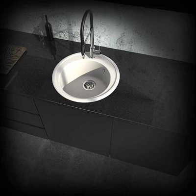 NODOR NorGranite Oval 51.20 1B gránit mosogatótálca