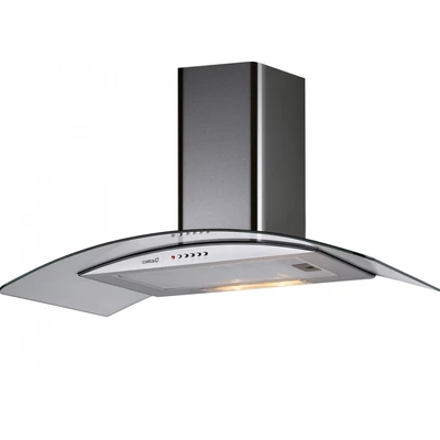 Cata C GLASS 900 fali páraelszívó - inox / üveg