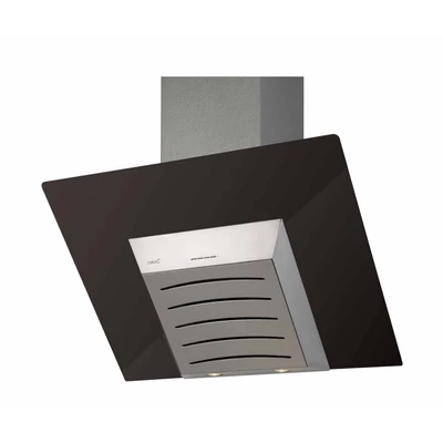 Cata VENERE 600 BK fali páraelszívó - inox / fekete üveg