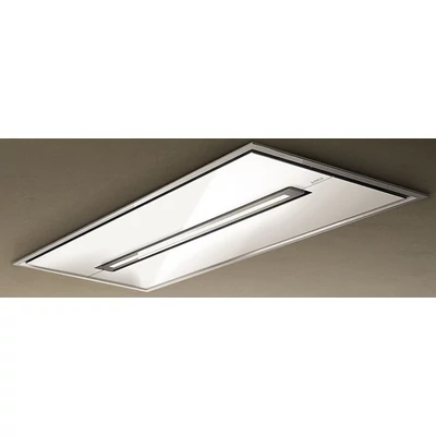 Elica Cloud Nine WH/A/120 mennyezetbe építhető páraelszívó - fehér üveg / inox