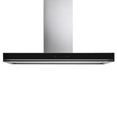 FALMEC BLADE fali kürtős párelszívó - inox / fekete üveg