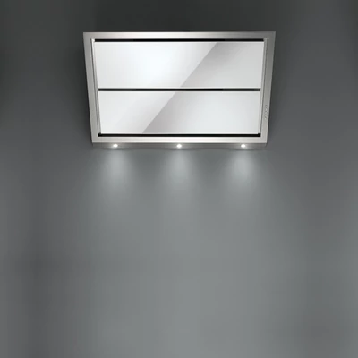 FALMEC GLEAM fali páraelszívó - inox / fehér üveg