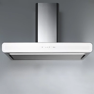FALMEC IMAGO 90 sziget páraelszívó - inox / fehér üveg