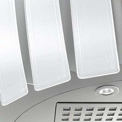 FALMEC PRESTIGE fali páraelszívó - inox / fehér üveg