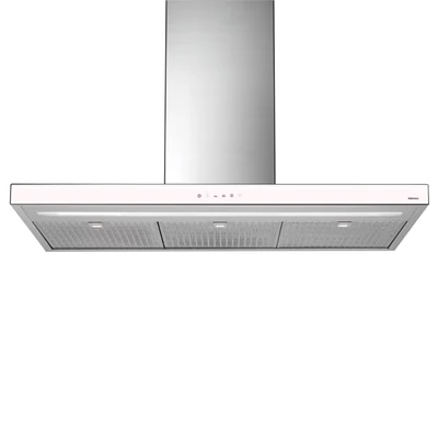 FALMEC LUCE fali páraelszívó - inox / fehér üveg