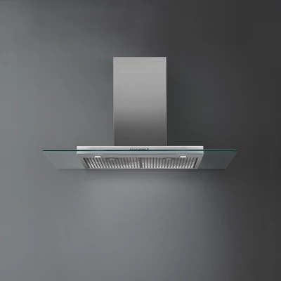 Falmec KRISTAL 90 sziget páraelszívó - üveg / inox