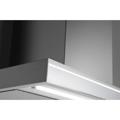 FALMEC LUMINA EVO NRS 120 kürtős páraelszívó - inox / fehér üveg