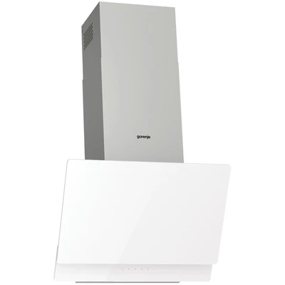 Gorenje WHI649EXGW  döntött ernyős páraelszívó - fehér üveg / inox
