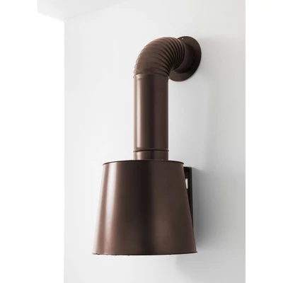 Kdesign K115 T500 fali rusztikus páraelszívó - rozsdás acél