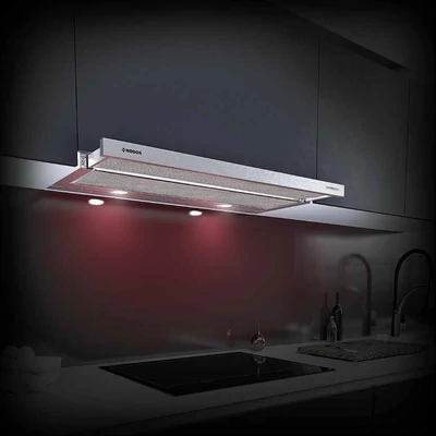 NODOR NorBreeze EXTENDER PLUS 90 kihúzható teleszkópos páraelszívó - inox