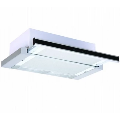 Silverline New-Line 1350 kihúzható teleszkópos páraelszívó - 1350.6.652.06 - szürke / fekete üveg