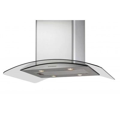 Cata ISLA GAMMA GLASS/C LED sziget páraelszívó - inox/üveg
