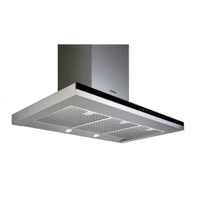 NODOR MIRAGE PREMIUM 1200 BK fali páraelszívó - inox / fekete üveg